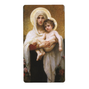 Madonna of the Roses by Bouguereau
