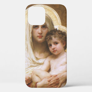 Madonna of the Roses by Bouguereau iPhone 12 Case