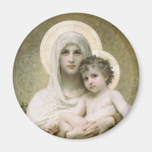 Madonna of the Roses Magnet