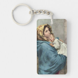 Madonna of the Streets - Religious Magnet Keychain