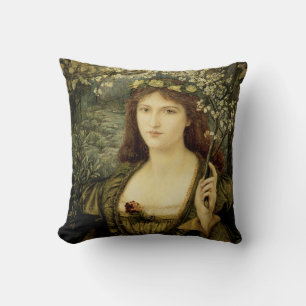 Madonna Pietra degli Scrovigni Throw Pillow