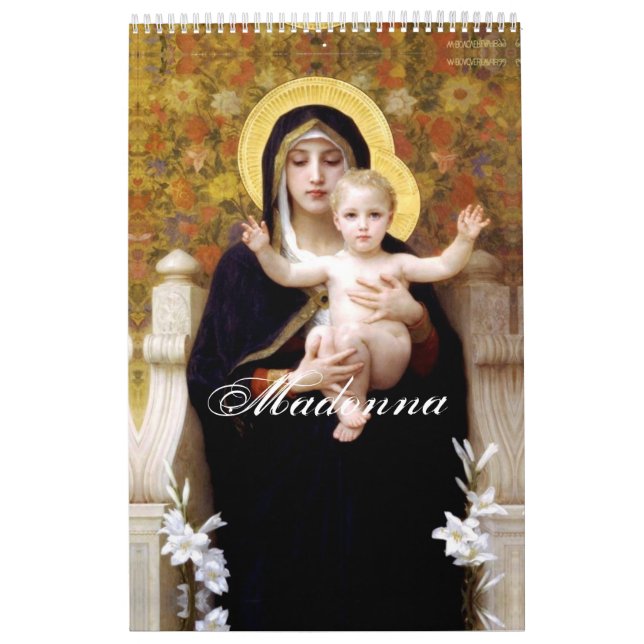 Madonna – Saint Mary – Maria – Gottesmutter Calendar (Cover)