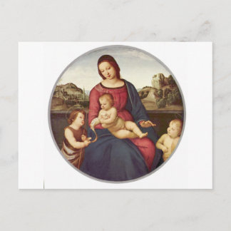 Madonna Terranuova by Raphael Postcard