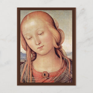 Madonna With St. John The Baptist By Perugino Postcard