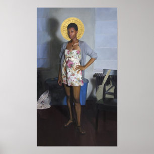 Madonna without Child Print