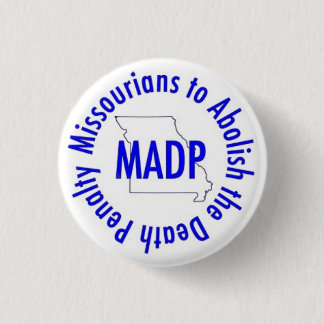 MADP button, white 1 Inch Round Button