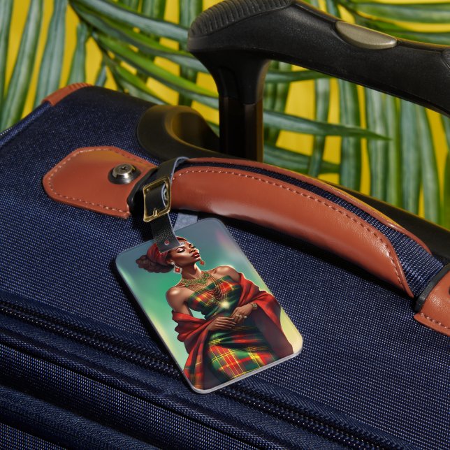 MADRAS LUGGAGE TAG (Front Insitu 1)