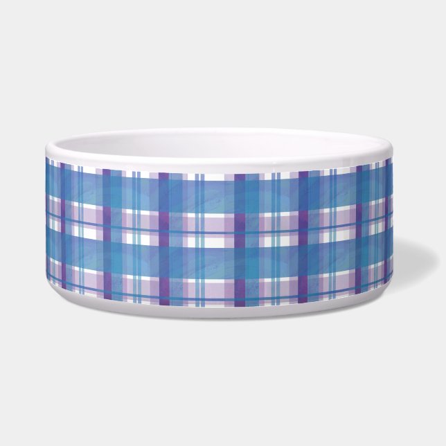 Madras Plaid Blue and Purple (Front)