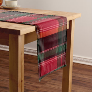 Madras Plaid Caribbean Virgin Islands USVI Long Table Runner