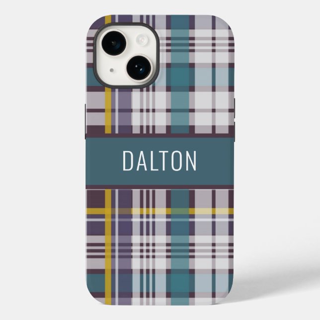 Madras Plaid Phone Case (Back)