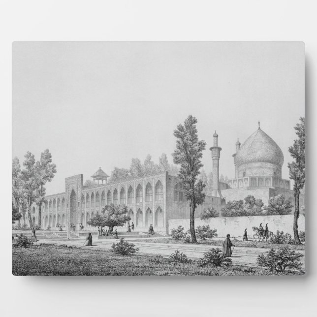 Madrasa-yi Masjid-i Shah Sultan Hussein, in Isfaha Plaque (Front)