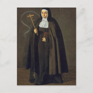 Madre Maria Jeronima de la Fuente, 1620 Postcard