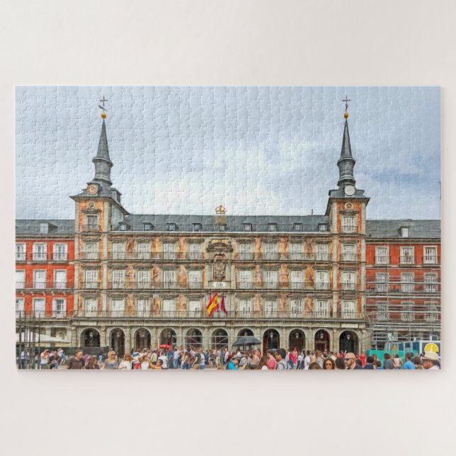 Madrid. #16.   jigsaw puzzle (Horizontal)