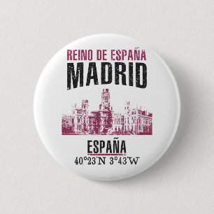 Madrid 2 Inch Round Button