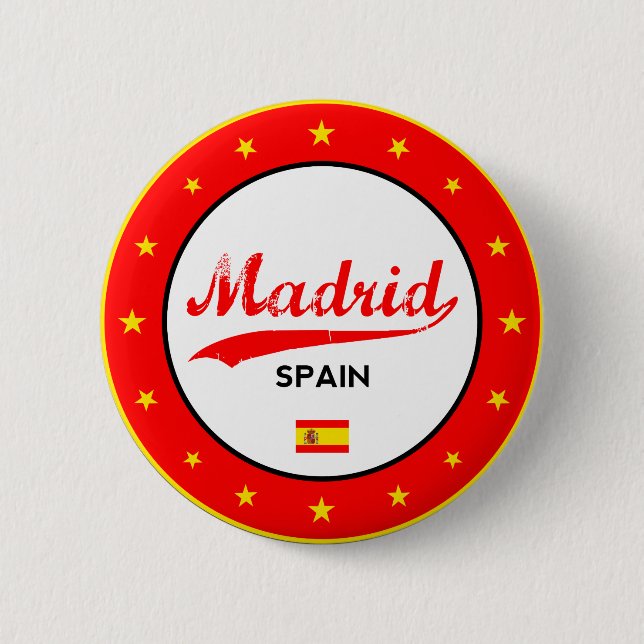 Madrid 2 Inch Round Button (Front)