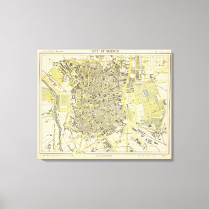 Madrid Canvas Print