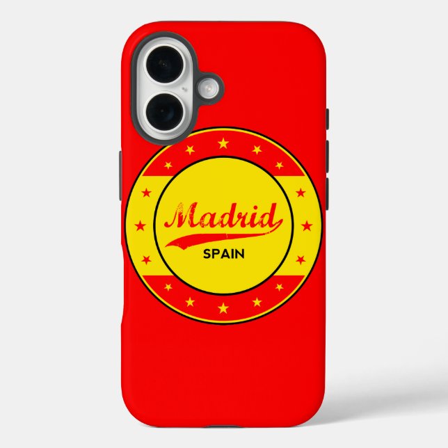 Madrid Case-Mate iPhone Case (Back)