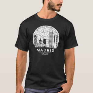 Madrid City Spain T-Shirt