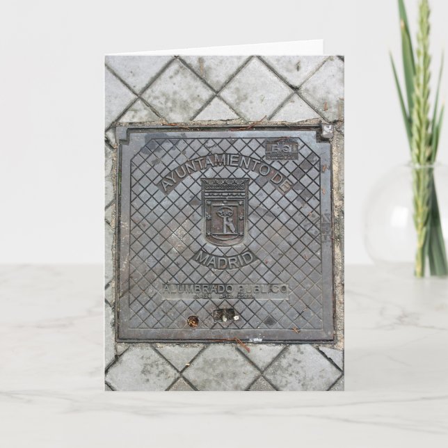 Madrid, Espagne Carte de voeux (Devant)