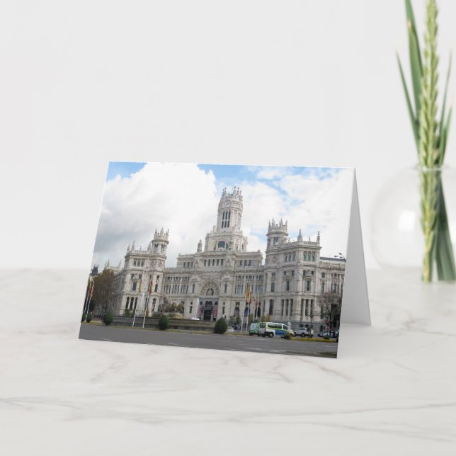 Madrid, Espagne Castle Carte de voeux (Devant)