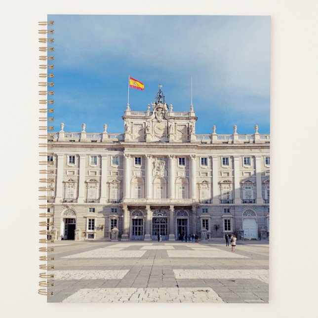 Madrid Espagne Palais Royal Forteresse (Devant)