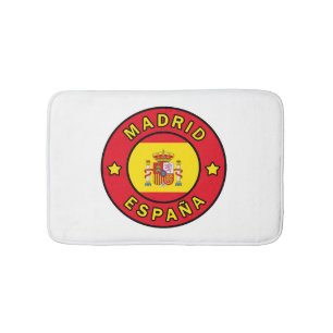 Madrid España Bath Mat