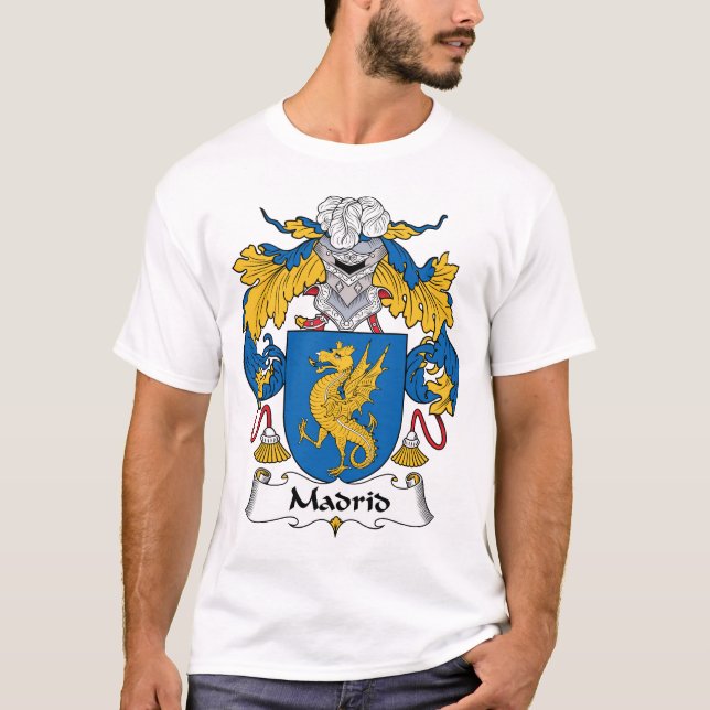 Madrid Family Crest T-Shirt (Front)