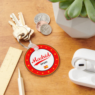 Madrid Keychain