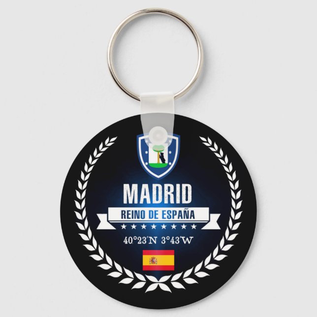Madrid Keychain (Front)