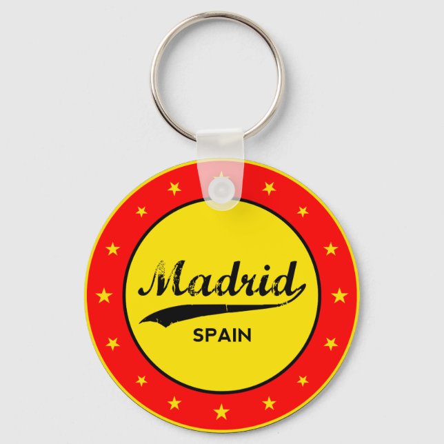 Madrid Keychain (Front)