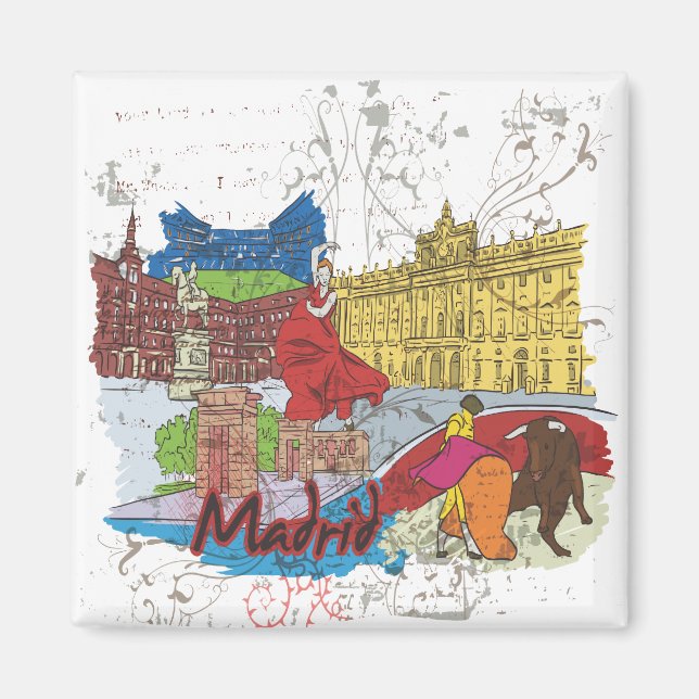 Madrid Magnet (Front)