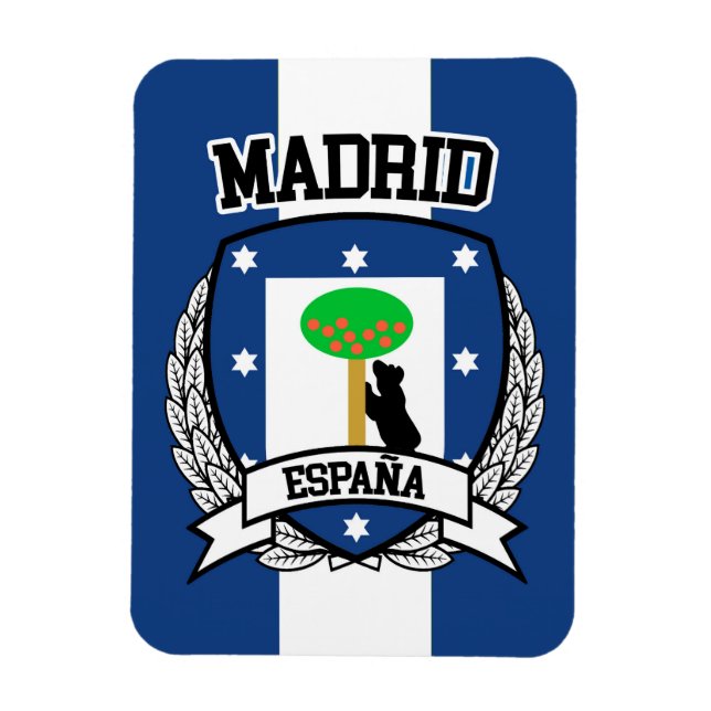 Madrid Magnet (Vertical)