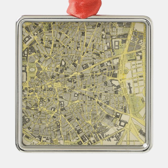 Madrid Metal Ornament (Front)