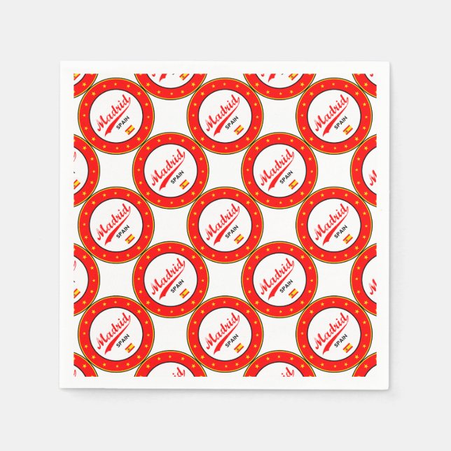 Madrid Napkin (Front)