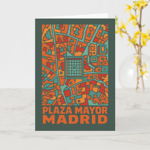 Madrid Plaza Mayor Card