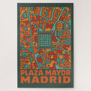 Madrid Plaza Mayor Jigsaw Puzzle