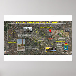 Madrid Pleiades Pattern 3 Poster