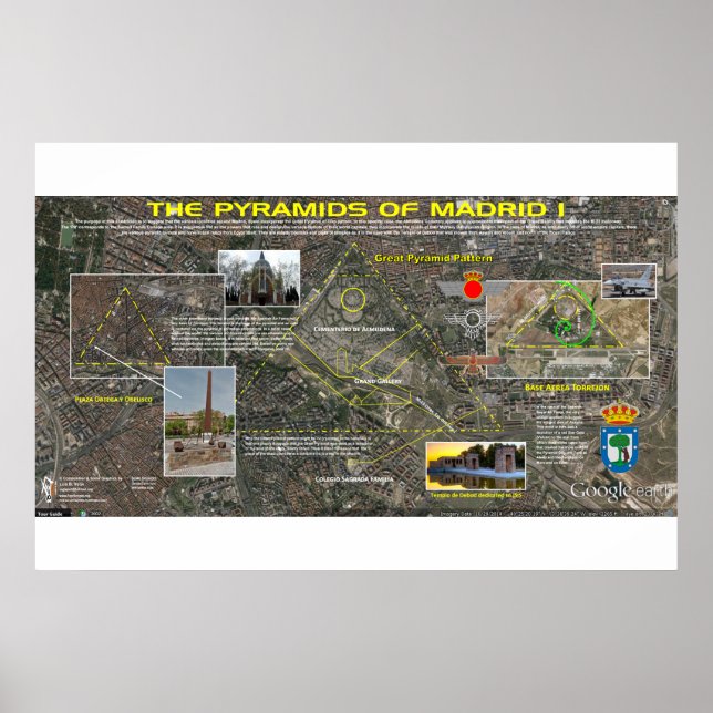 Madrid Pleiades Pattern 3 Poster (Front)