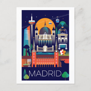Madrid Postcard