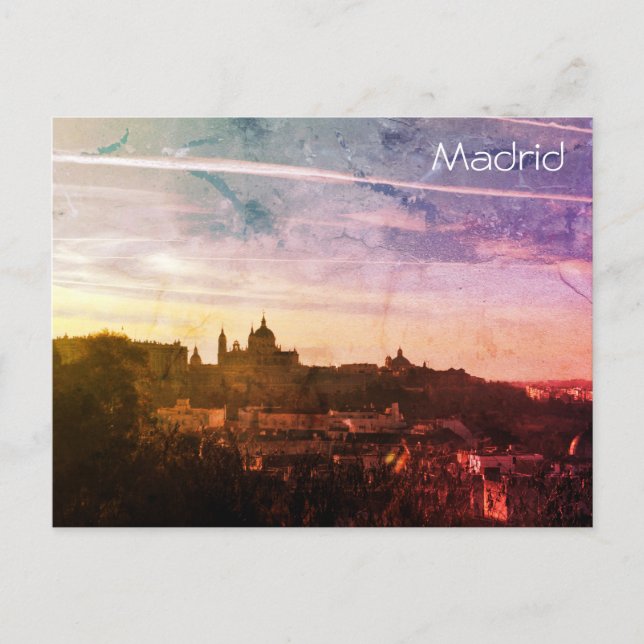 Madrid  postcard (Front)