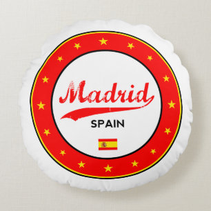 Madrid Round Pillow