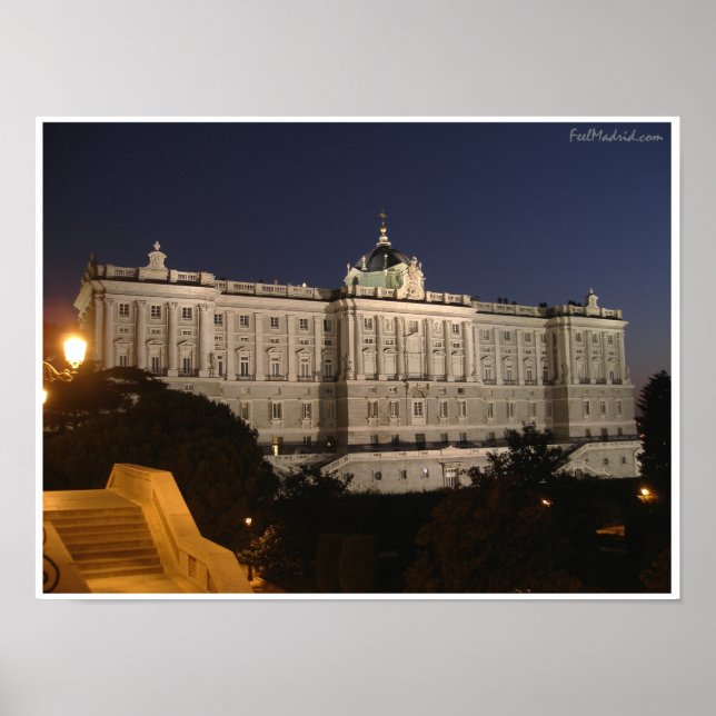 Madrid Royal Palace Poster (Front)
