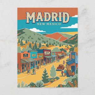 Madrid, Santa Fe New Mexico Postcard