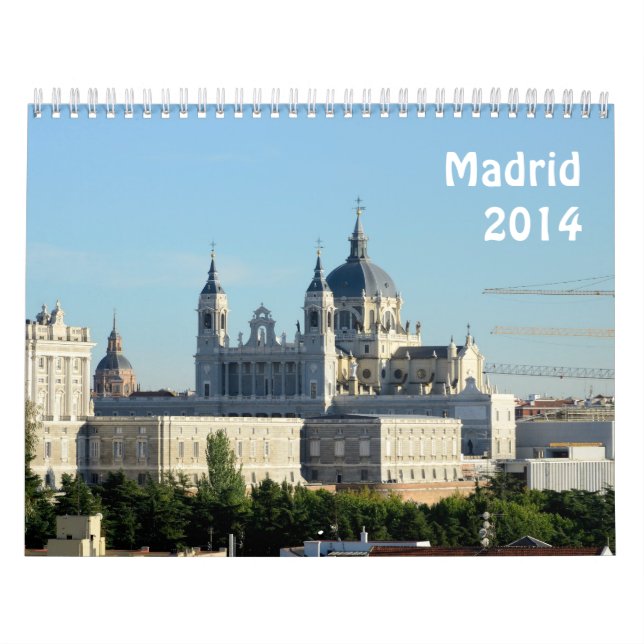 Madrid, Spain 2014 Calendar (Cover)