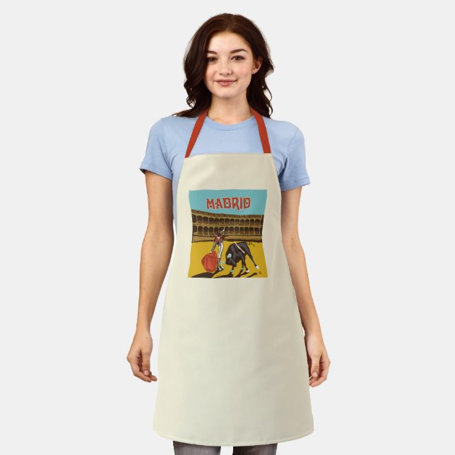 Madrid, Spain Apron (Worn)