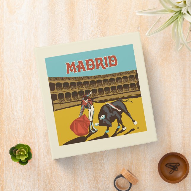 Madrid, Spain Binder (In Situ)