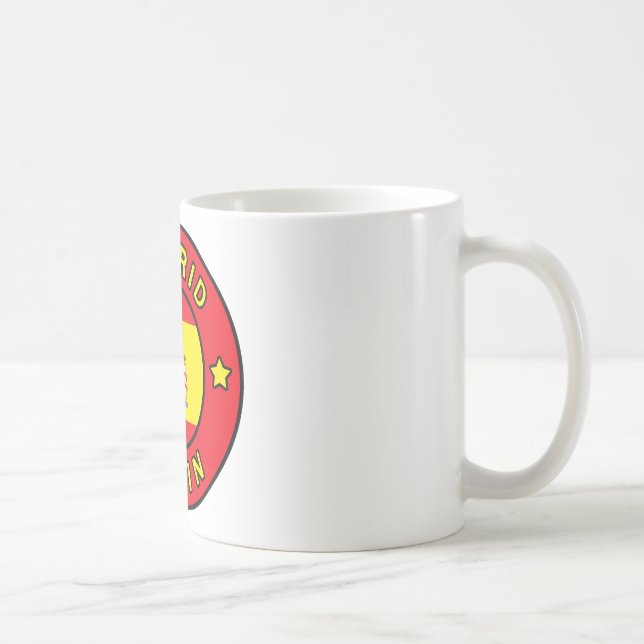 Madrid Spain Coffee Mug (Right)