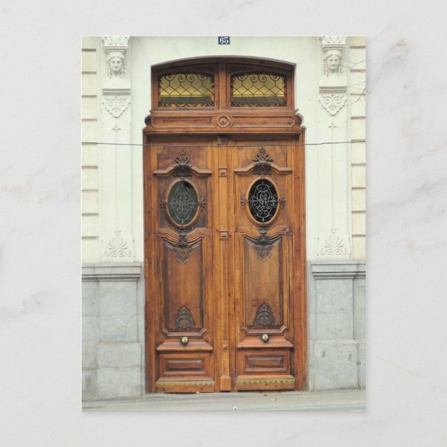 Madrid, Spain Doors - Postcard (Front)