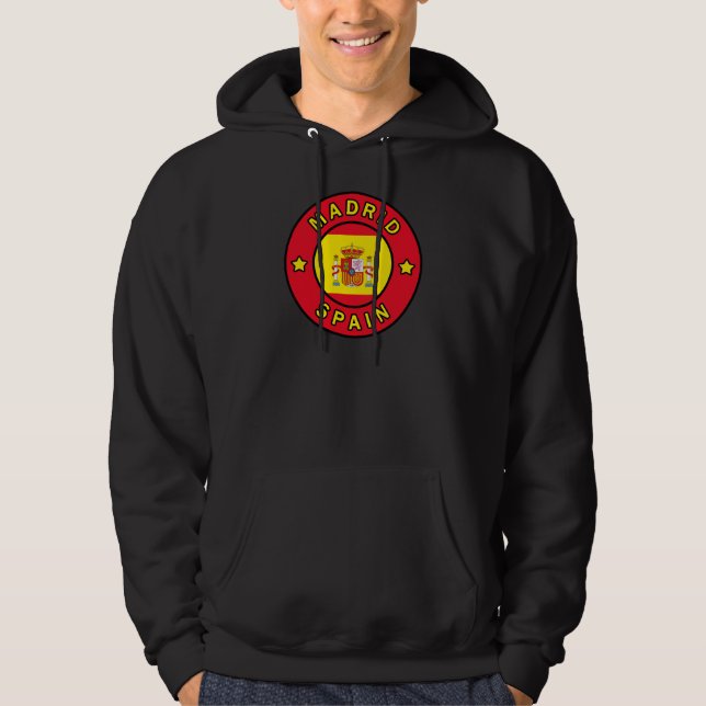 Madrid Spain Hoodie (Front)