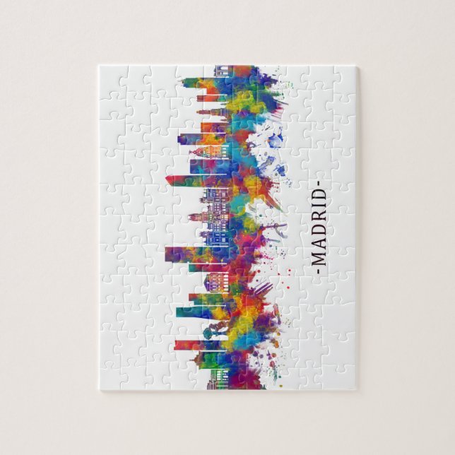 Madrid Spain Jigsaw Puzzle (Vertical)